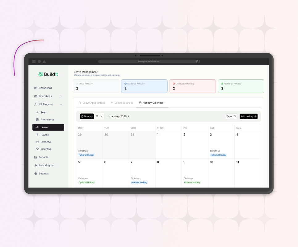 HR Management Module